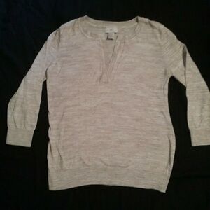 Women's Loft beige blouse size small
